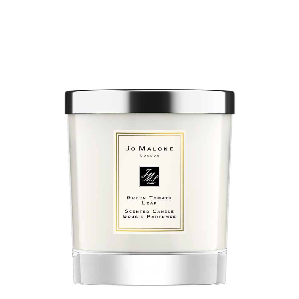 Green Tomato Leaf Home Candle