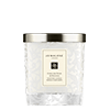 English Pear & Freesia Home Candle with Lace Design