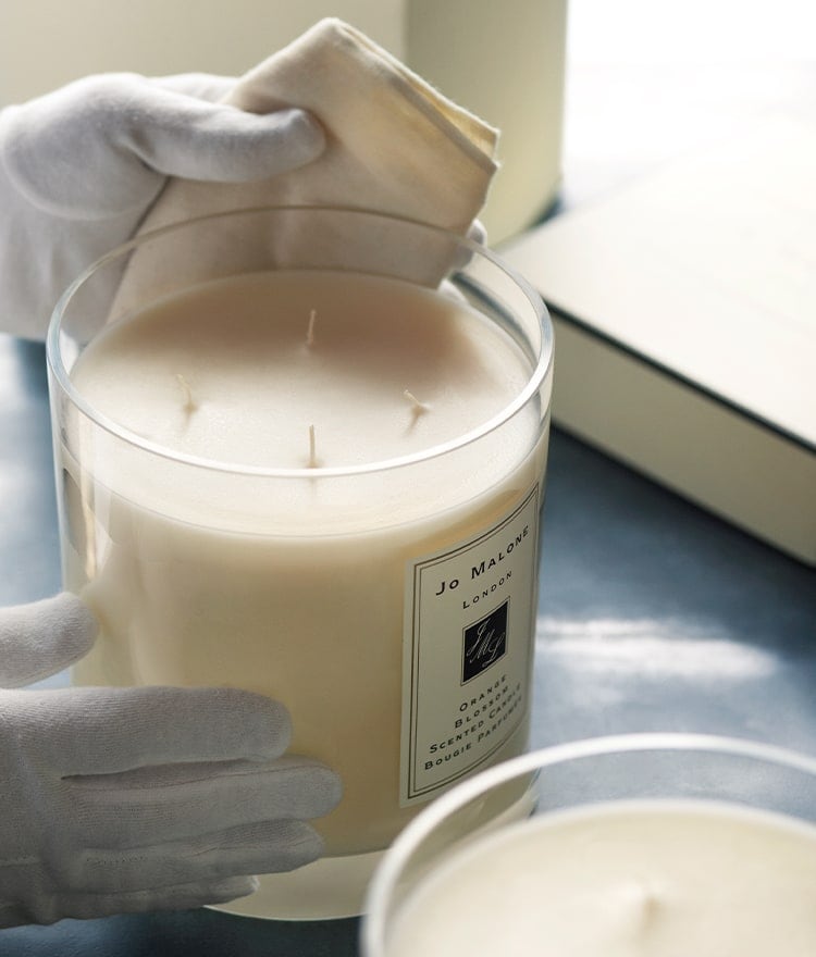 Jo malone large 3 wick candle top